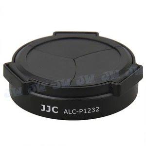 JJC Auto Open Lens Cap for Panasonic Lumix G Vario HD 12-32mm ASPH H-FS12032 BLK - Picture 1 of 7
