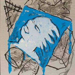 Wolfram Kastner Albert Merz Heide Barthelmie Kalender signiert Druck 1986 28/125 - Picture 1 of 4