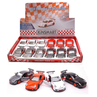 PORSCHE 911 GT3 RS 2010 cm 12 (1 Modellino a Scelta) 1:36 Kinsmart Modellismo Gi - Immagine 1 di 3