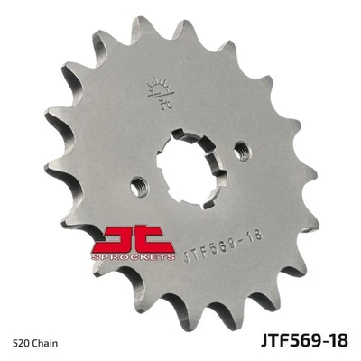 Pignone 18 denti per Yamaha YZ 250 2T anno 1980-1998 di JT-sprockets - Immagine 1 di 4