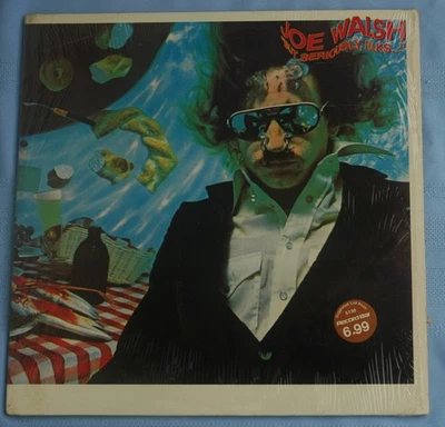 1978 Joe Walsh LP "But Seriously, Folks" - Asylum 6E-141 - Shrink - NM-/VG+ - Imagem 1 de 4