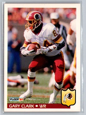 1992 Fleer #415 Gary Clark - Image 1 of 2