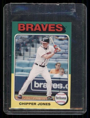 2011 Topps Lineage '75 Mini #115 Chipper Jones - Image 1 of 2