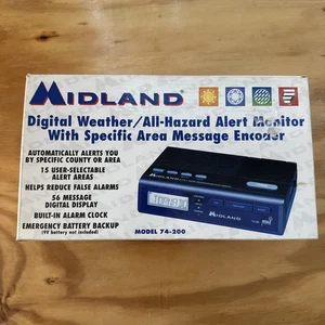 Midland 74-200 NOAA Digital All Weather Radio Hazard Alert Monitor Receiver - Picture 1 of 4