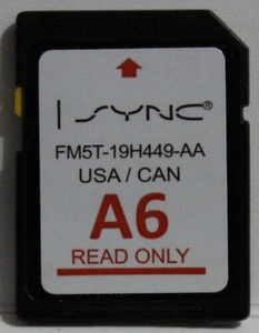 Ford Escape Explorer F150 2014 2015 2016 Navigation A6 Map Card FM5T-19H449-AA - Picture 1 of 2
