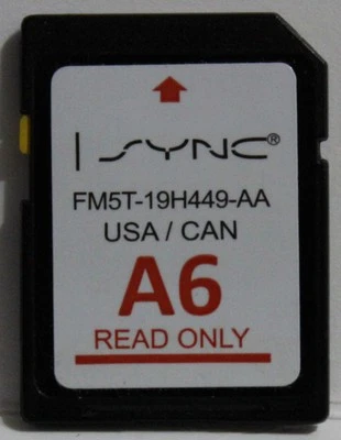 Ford Escape Explorer F150 2014 2015 2016 Navigation A6 Map Card FM5T-19H449-AA - Image 1 of 2