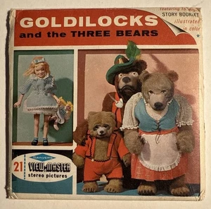 View-Master GOLDILOCKS & THE THREE BEARS - B317 - 3 Reel Set + Booklet (V5) - Picture 1 of 7