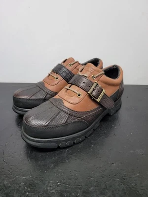 POLO Ralph Lauren 'Dover' Leather Duck Boots Men's Size 10D *READ*  - Image 1 of 4