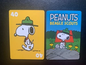 Snoopy  PEANUTS BEAGLE SCOUTS  Card # 40 - Picture 1 of 1