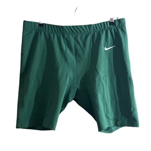Nike Men's Dark Green & White Vapor Football Practice Shorts Size 3XL New - Picture 1 of 4