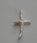 Freshwater Baroque Pearl Bead, Cross shape, White 49 mm. Jewellery/Bead Crafts