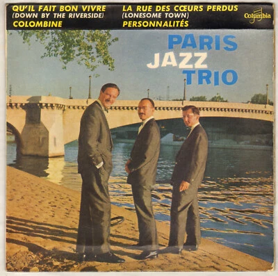 PARIS JAZZ TRIO / GUY LAFITTE "PERSONNALITES" JAZZ EP 1959 COLUMBIA 1281 - Photo 1/4