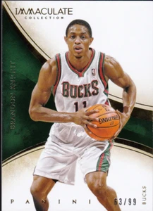 2013-14 Panini Immaculate Collection #23 - Brandon Knight [63/99] - Picture 1 of 2