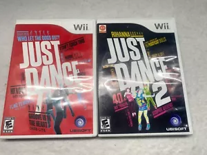 Just Dance 1 2 3 & Kids Nintendo Wii Lot 3 Game Bundle CIB Complete in Box Teste - Picture 1 of 4