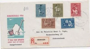 Nederland 1954 NVPH E19 / FDC 19 - Kind (c008) read !!!! - Picture 1 of 1