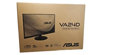 ASUS VA24DQ 23.8” Monitor, 1080P Full HD, 75Hz, IPS, Adaptive-Sync/FreeSync - Image 1 of 4