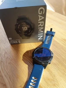 Montre Garmin Fenix 6 pro+carte garmin topo map V5 France - Imagen 1 de 4