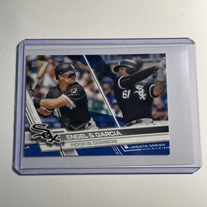 2017 Topps Update Mini ADAM ENGEL and GARCIA Rookie Combos Blue # /10 SSP RC Sox