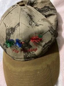 Richardson Camo Trucker Fly Fishing Adjustable Hat Cap Dad Men Women Pine Boy - Picture 1 of 7