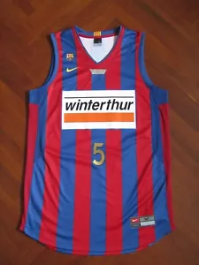 BASILE BARCELONA Canotta Maglia camiseta basket jersey baloncesto FORITUDO ITALY - Foto 1 di 6