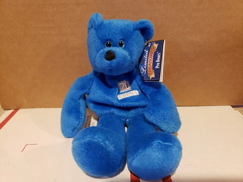 Barry Sanders #20 Lions ‘98 Limited Treasures Premium NFL Pro Bear Cover
