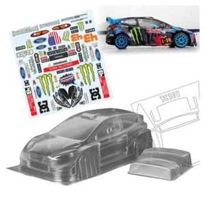 Bodyworx Ford Fiesta Rally Clear 1/10 Body Shell BWX-N116 - Picture 1 of 1