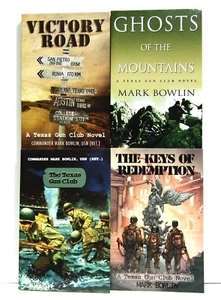 lot of 4 PB's by Mark Bowlin, Victory Road, Redemption. Ghosts, TX Gun Club - Picture 1 of 2