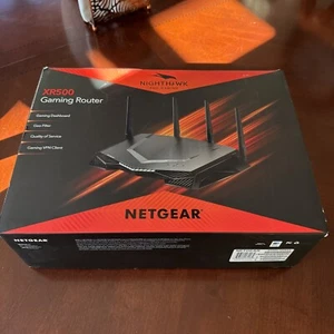 NETGEAR XR500-100NAS 4 Port Gaming Router (XR500100NAS) - Picture 1 of 4