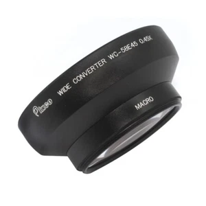 58mm 0.45X Wide Angle Macro Lens For Canon Nikon Pentax Sony Panasonic Camera - Picture 1 of 8