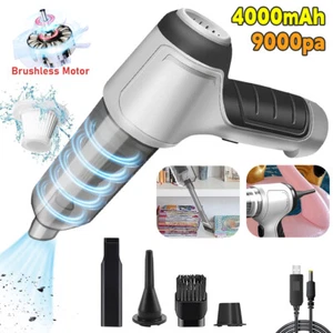 Aspiradora Para Carro Autos Portatil De Agua Seco Trabajo Mano Soplador de aire - Imagen 1 de 19