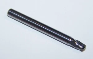4.50mm (.1772") CARBIDE END MILL BALL END KYOCERA STUB 1635-1772.266 MADE IN USA - Picture 1 of 2