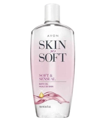 Aceite de baño Avon Skin tan suave-suave y sensual tamaño extra [25 oz] nuevo y sellado Foto 1 de 4