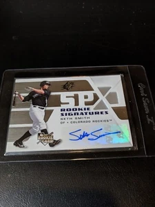 2008 Upper Deck SPX Rookie Signatures ~ SETH SMITH #113 ~ Autograph Auto RC - Picture 1 of 2