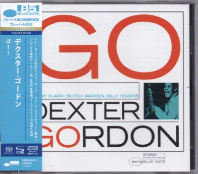 Dexter Gordon Jazz Sax SEALED NEW CD(SHM-SACD) "Go!" Sonny Clark Japan OBI - Image 1 of 2