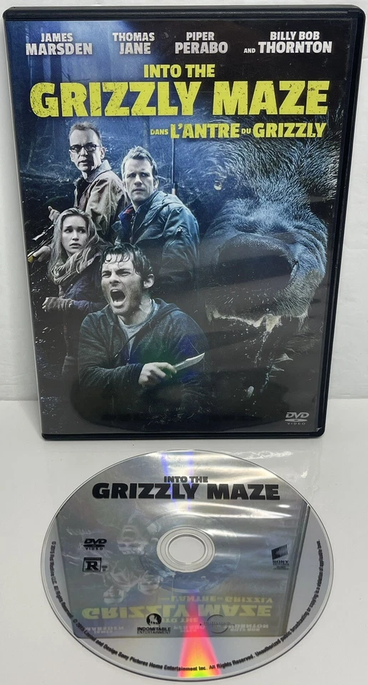 Into The Grizzly Maze (Dvd, 2015, Thomas Jane, James Marsden, Scott Glenn) Cad - Image 1 of 4