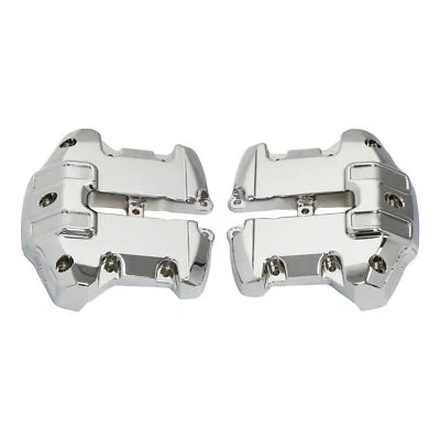 Upper Rocker Box Covers Fit For Harley Touring Street Road Glide 2017-24 Chrome - Image 1 of 4