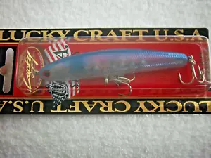 LUCKY CRAFT WANDER 95 / 3-3/4" & 3/4OZ WD95 / IN THE COLOR SKY PRO BLUE - Picture 1 of 4
