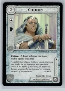 Celeborn casi nuevo limitado The Wizards Middle Earth CCG - Imagen 1 de 2
