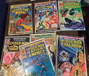 Marvel Team-Up 12 16 95 + 4 more, 1st appearance Mockingbird, lower/mid grade - Picture 1 of 16