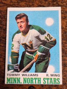 1970-71 O-PEE-CHEE HOCKEY #169 TOMMY WILLIAMS MINNESOTA NORTH STARS b