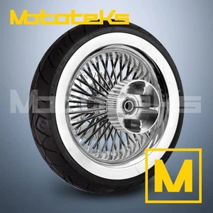 RADIOS GRASOS 52 18" 18X5,5 LABIO LISO INOXIDABLE PARA COJINETE TRASERO HARLEY TOURING - Imagen 1 de 6