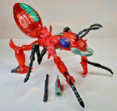 Vintage 1996 Kenner Transformers Beast Wars Evil Predacon Inferno Incomplete - Image 1 of 4