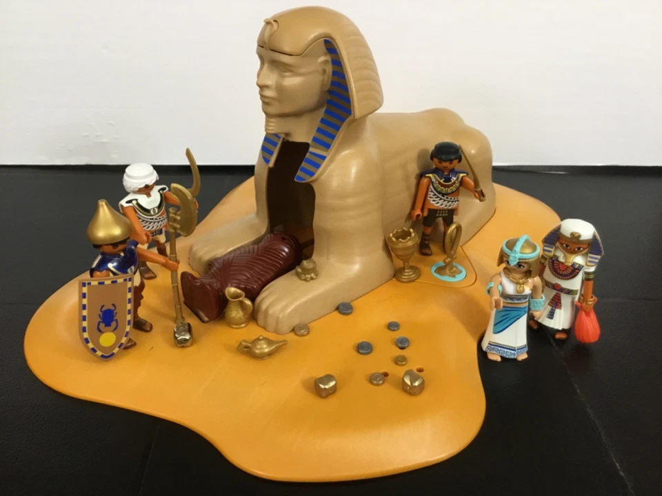 PLAYMOBIL Geobra Sphinx Good condition Egyptian desert statue loot treasure - Photo 1/1