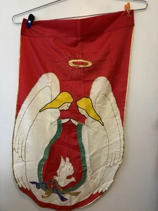 Bandera de jardín de Navidad vintage ángeles grandes vacaciones religiosas 30x52 casa patio - Imagen 1 de 2