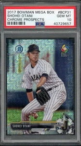 2017 Bowman Mega Box Shohei Ohtani #BCP31 PSA 10 - Bild 1 von 2
