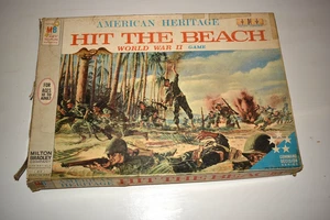 Vintage American Heritage Hit The Beach Game 99% Complete Milton Bradley - Picture 1 of 4