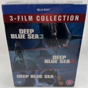 Deep Blue Sea 3-Film Collection - New & Sealed Blu-ray Boxset - Picture 1 of 4