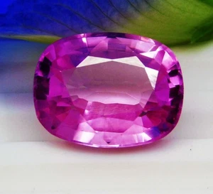 18.21 Ct Natural Brazilian Pink Kunzite Cushion Cut Certified Loose Gemstone - Picture 1 of 7