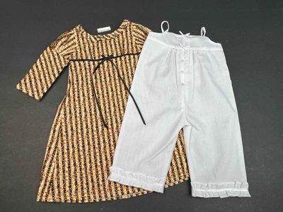 Vestido de Navidad American Girl Josefina AG PC Pantaletas Histórico Usado en Excelente Condición Foto 1 de 4