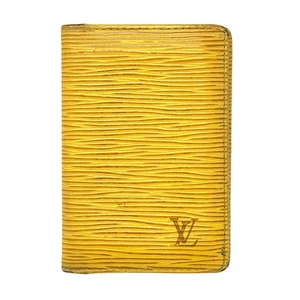 Louis Vuitton Yellow Pocket Organizer - Picture 1 of 13